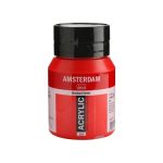 Acrylique Pot 500 ML Rouge naphthol moyen 396 AMSTERDAM