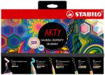 Coffret de 50 feutres STABILO ARTY