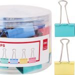 Binder Clips 41mm Deli 24 Pieces