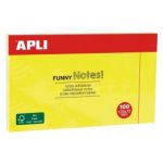 Bloc-Notes Adhésif 125X75 Jaune Vif - Apli