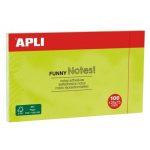 Bloc-Notes Adhésif 125X75 Vert Vif - Apli