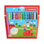 Pochette de 18 feutre Trio A-Z STABILO