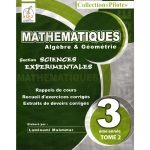 Collection Pilote en MATHEMATIQUES troisième année Sciences Expérimentales Tome2