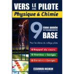 Vers Le Pilote Physique Chimie Neuvième année Toute L’année