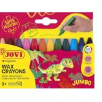 Craie à la cire de 12 wax Jumbo  JOVI