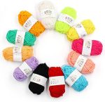 Fil à tricoter au crochet couleur laine acrylique Pack laine