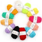 Fil à tricoter au crochet couleur laine acrylique Pack laine