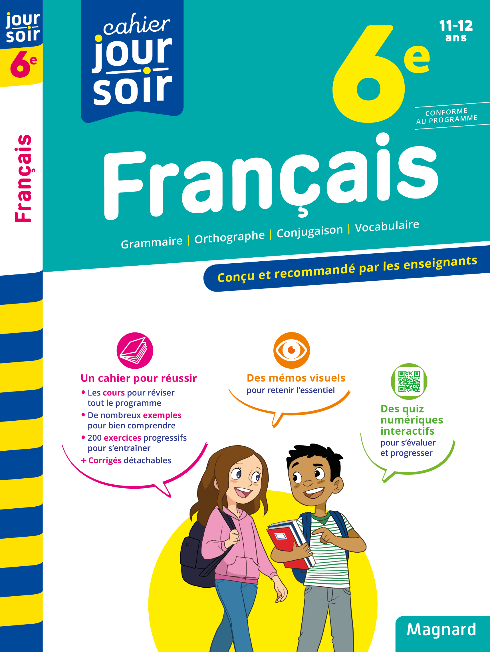 9782210777255-g Français 6e - Cahier Jour Soir – Image 1