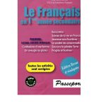Le Français en 1ere année secondaire