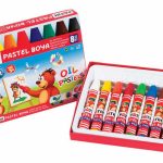 Boite Crayons Pastel Boya-Oil Pastel de 8 Coulours FATIH