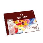 Album Papier Aquarelle Mi-Teintes 24*32 160G 16F CANSON