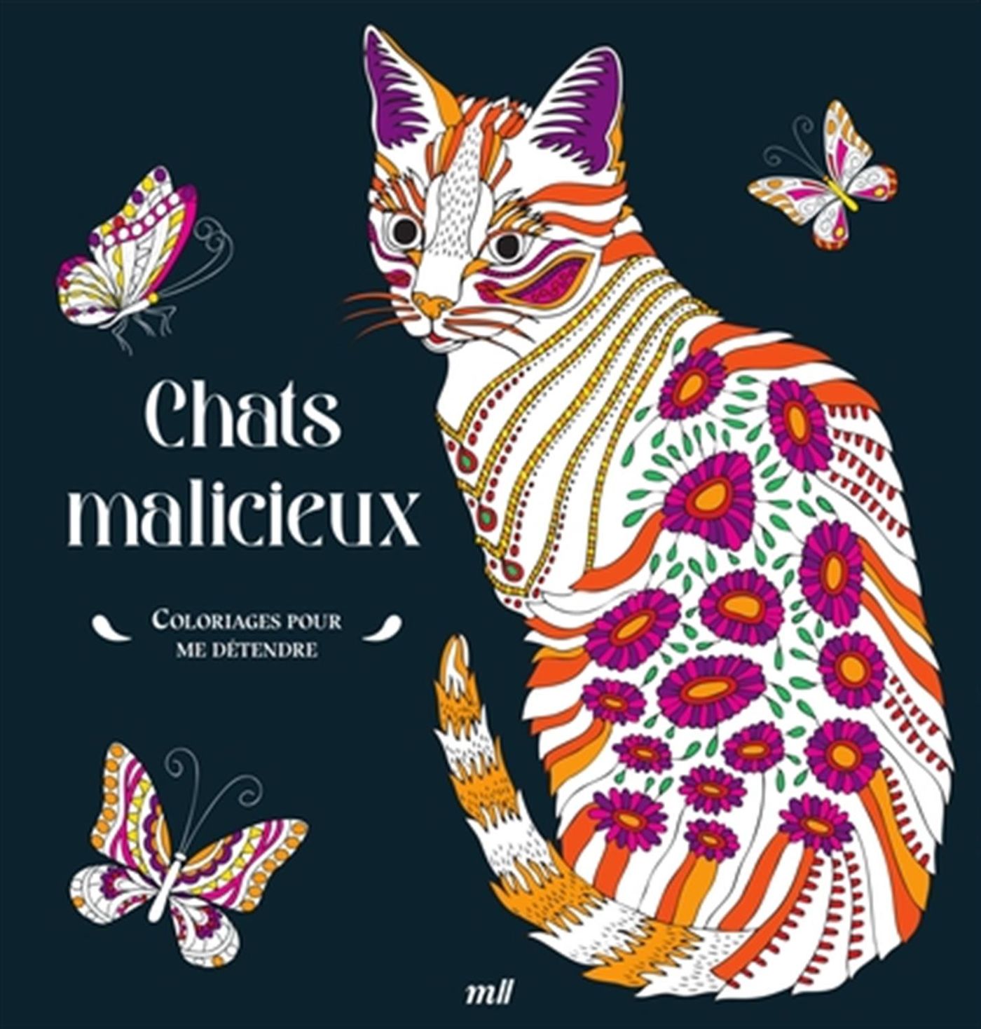 9782383556978 Coloriages pour me détendre - Chats malicieux – Image 1