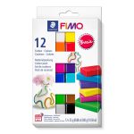 Set de 12 Couleurs Pâte à Modeler Soft Basic FIMO STAEDTLER