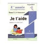 Je T’aide Tome Deux Quatrième Année