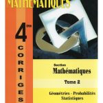 Vers le Bac Mathématiques Tome2 section Mathématiques