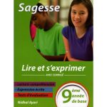 Sagesse Lire et S'exprimer Neuvième année Toute L’année