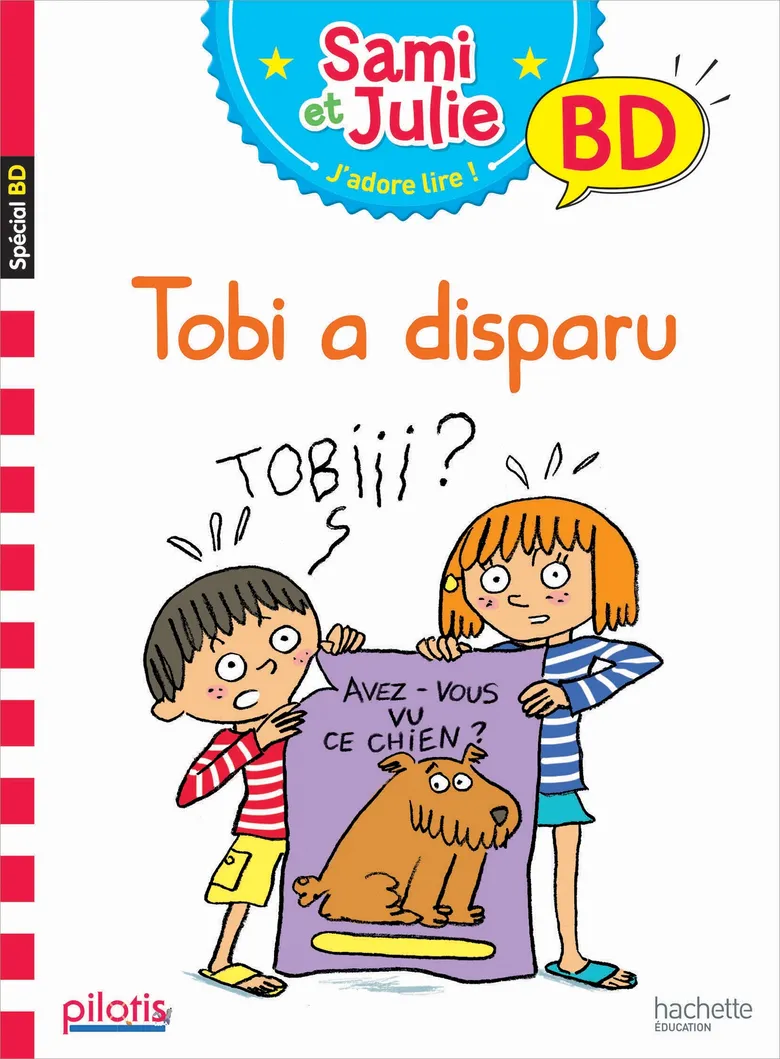 .4 Lecture CP - Collection Pilotis - Sami et Julie Tobi a disparu - Album - Ed. 2019 – Image 1