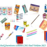 A-Pack fournitures scolaires CM1 Paul Verlaine 2025