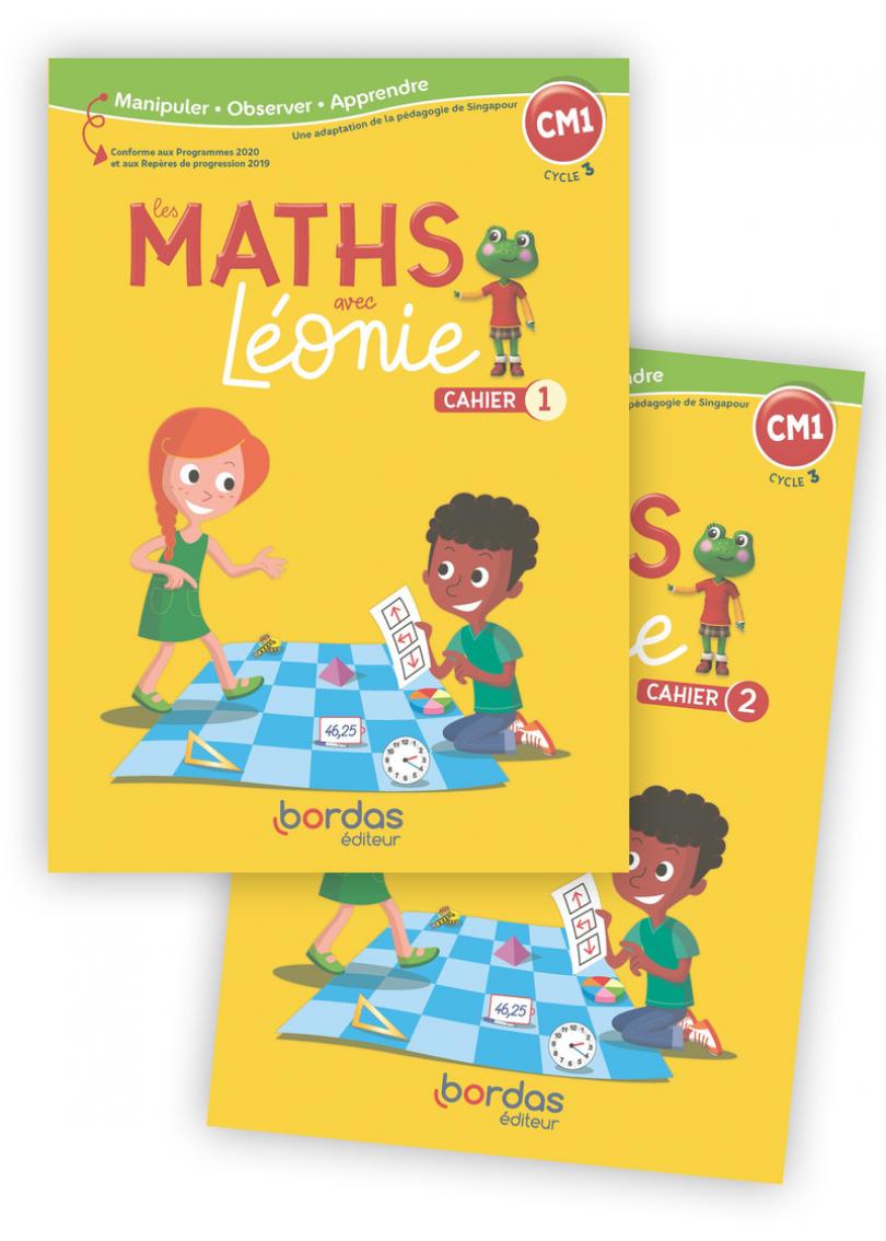 9782047338469 Les Maths avec Léonie CM1 - Pédagogie de Singapour * Cahier de l'élève (Ed. 2022) – Image 1