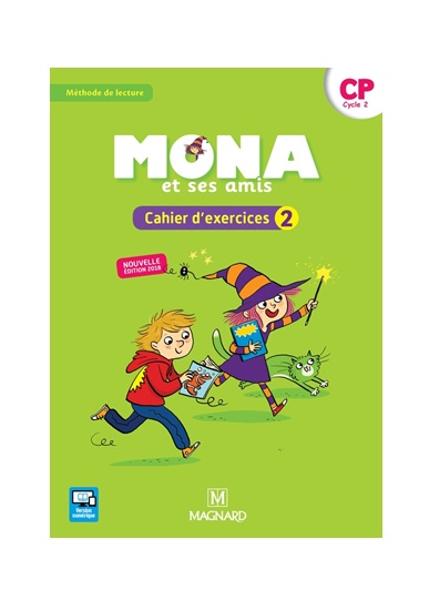 9782210504103_1_75 Je lis avec Mona et ses amis Méthode de lecture CP Cahier d'exercices 2 (édition 2018) – Image 1