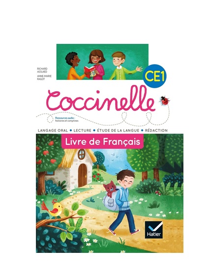9782218988059_1_75 COCCINELLE Livre de Français CE1 Hatier – Image 1