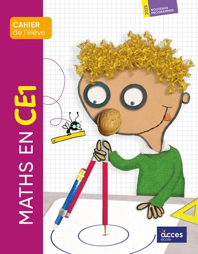 Maths en CE1- Cahier de l'élève - Edition 2025
