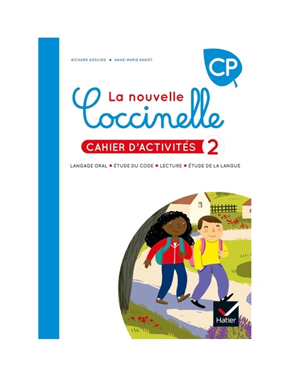 9782401083202_1_75 La nouvelle Coccinelle CAHIER D'ACTIVITES 2 CP Hatier (édition 2022) – Image 1