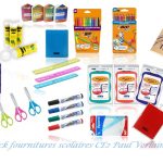 A-Pack fournitures scolaires CE2 Paul Verlaine 2025