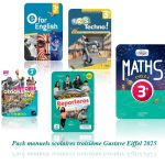 Pack manuels scolaires troisième Gustave Eiffel 2025
