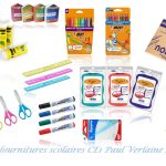 A-Pack fournitures scolaires CE1 Paul Verlaine 2025