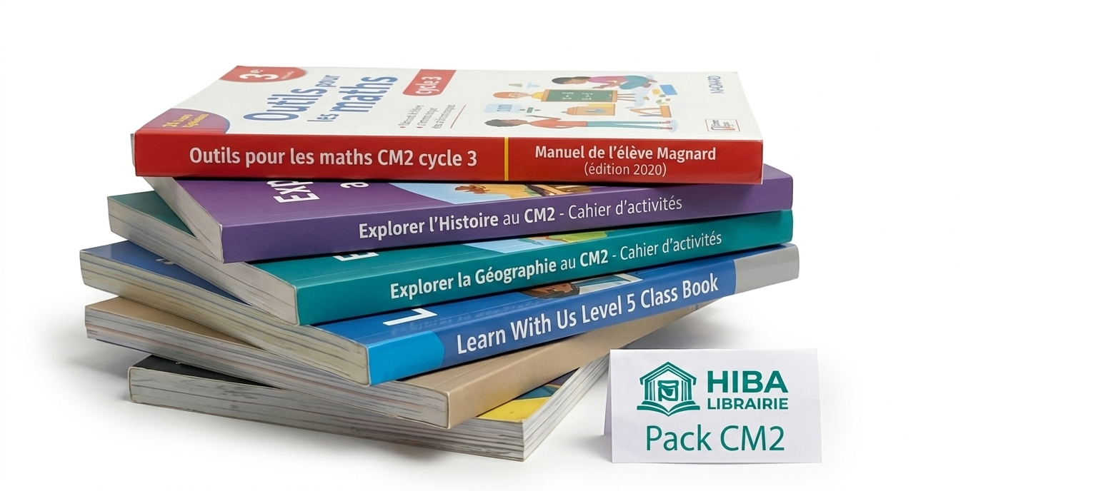 Gemini_Generated_Image_4gtb3k4gtb3k4gtb Pack manuels scolaires CM2 - René Descartes Ennasr 2026-2027 : Liste officielle clé en main et 100% personnalisable – Image 1