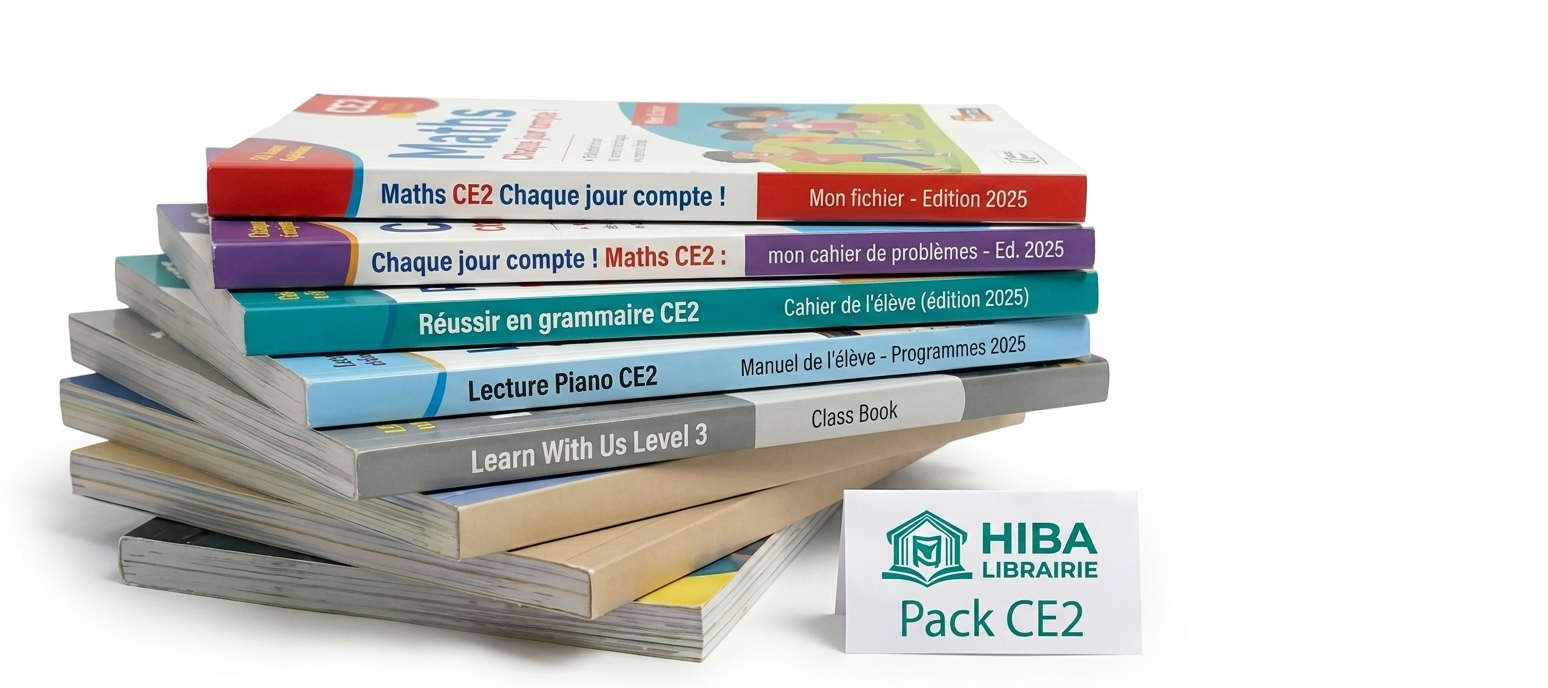 Gemini_Generated_Image_4zbetv4zbetv4zbe Pack manuels scolaires CE2 - René Descartes Ennasr 2026-2027 : Liste officielle clé en main et 100% personnalisable – Image 1