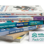 Pack manuels scolaires CE1 - René Descartes Ennasr 2026-2027 : Liste officielle clé en main et 100% personnalisable