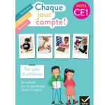 Chaque jour compte  Maths CE1  Cahier de problèmes  Edition 2023 Hatier