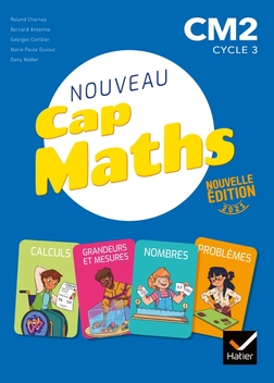CAP Maths CM2 - Éd. 2021 - Livre élève Nombres et calculs  + Cahier géométrie + Dico Maths