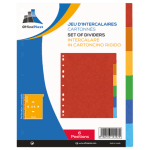 Jeu D’intercalaires de 6 Cartonnée OFFICEPLAST