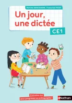 Un jour, une dictée - Cahier CE1