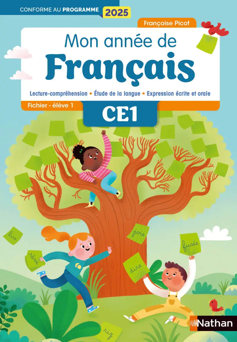 .webp Mon année de français CE1 – Fichier élève 1 - Programme 2025 – Image 1
