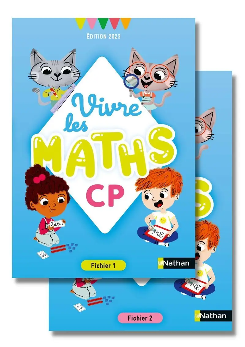 vivre-les-maths-fichier-de-l-eleve-cp-9782095013820 Vivre les MATHS CP Nathan (édition 2023) – Image 1