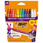 FEUTRES COLORIAGES MAGIQUE DE 12 BIC KIDS