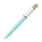 STYLO A BILLE   4EN1  PASTEL  FUN BIC 1.0MM