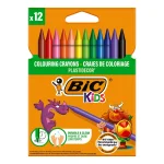 CRAYON DE CIRE PLASTIDECORE DE 12 BIC KIDS