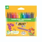 CRAYON DE CIRE PLASTIDECORE DE 18 BIC KIDS