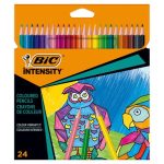 CRAYONS DE  COULEURS 24  BIC INTENSITY