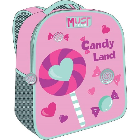 022662 .jpg Sac à dos enfant Must Team 3D Candy – Cartable maternel ergonomique – Image 1