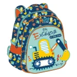 Sac à dos enfant Must Team Excavator – Cartable maternel robuste et ludique