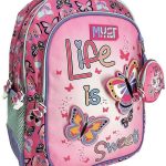 Sac à dos Must Team Life Is Sweet – Cartable scolaire coloré et pratique