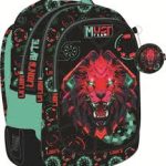 Sac à dos Must Team Lion – Cartable scolaire puissant et organisé