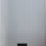 Cahier 21×29.7 Couverture Transparent 192P Grands Carreaux 90g Calligraphe