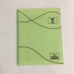 Cahier 17*22  96P 80g Vert Yamama